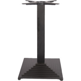 Black Cast Iron Table Base Square 410x410x720mm | CaterEq CEA039A