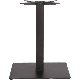 Black Cast Iron Table Base Square 600x400x720mm | CaterEq CEA040