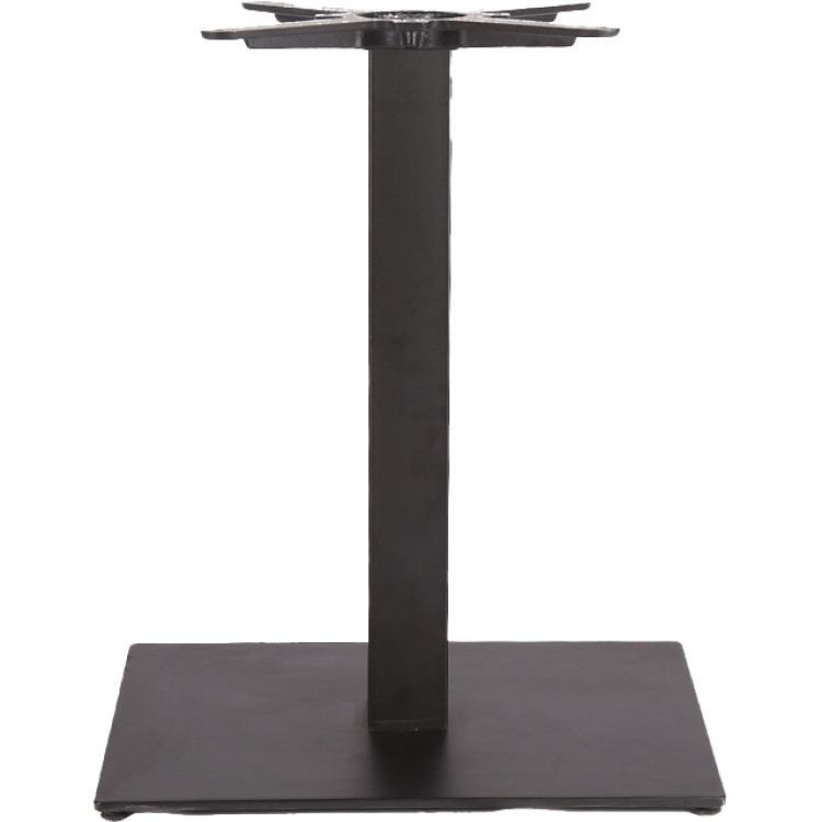 Black Cast Iron Table Base Square 600x400x720mm | CaterEq CEA040