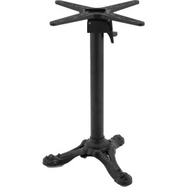 Black Cast Iron Table Base Tri-Leg 500x720mm | CaterEq CEA081 Black Cast Iron Table Base Tri-Leg 500x720mm | CaterEq CEA081