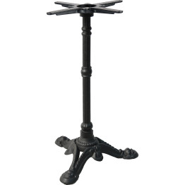 Black Cast Iron Table Base Tri-Leg 470x720mm | CaterEq CEA082