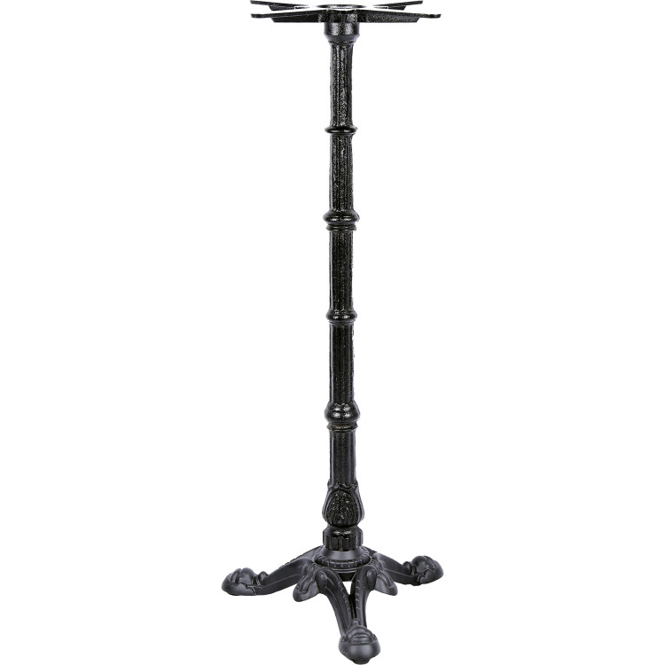 Black Cast Iron Table Base Tri-Leg 470x1080mm | CaterEq CEA091