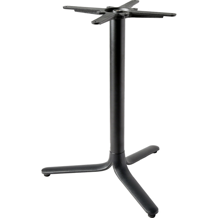 Black Cast Iron Table Base Tri-Leg 600x720mm | CaterEq CEA138