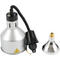 Rise & Fall Dome Heat Lamp Silver - CEA65121205
