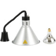 Rise & Fall Dome Heat Lamp Silver - CEA65121305