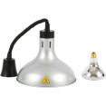Rise & Fall Dome Heat Lamp Silver - CEA65121405
