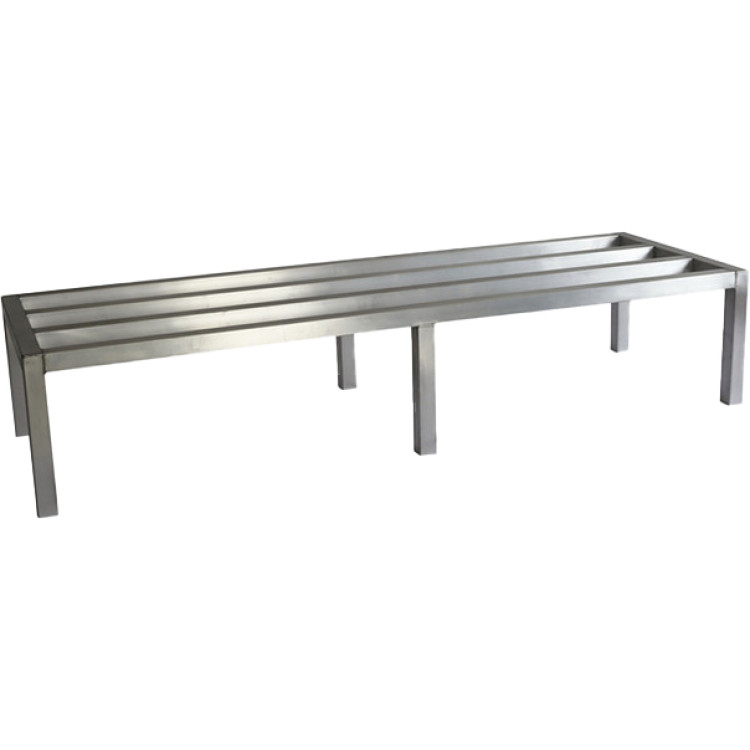 Commercial Aluminium Dunnage Rack 60"x20"x8" (1524x580x203mm) | CaterEq CEALDN2060E