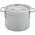 Professional Stock Pot with Lid Aluminium 15 litres - CEALSTP16