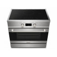Commercial Stainless Steel Induction Range Cooker with 5 Zone Hob, 120L Oven, Air Fry & Rotisserie 895 x 620 x 884–914mm | CaterEq CEALTAY700