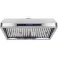 Commercial Extraction Canopy with Filter, Range Hood, Fan, Lights & Speed Control 900mm  - CEAP238PS1536
