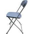 Foldable Chair Steel Grey | CaterEq CEAOX238 Foldable Chair Steel Grey | CaterEq CEAOX238