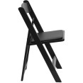 Foldable Chair Polypropylene Resin Black | CaterEq CEAOX240
