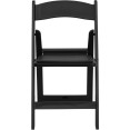 Foldable Chair Polypropylene Resin Black | CaterEq CEAOX240