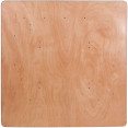 Square Folding Banquet Catering Table Plywood 1525x1525x760mm | CaterEq CEAOX516