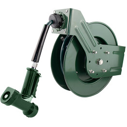 10M Epoxy-Coated Stainless Steel Hose Reel Swing Bracket Automatic Rewind Green | CaterEq CEB71130110M 10M Epoxy-Coated Stainless Steel Hose Reel Swing Bracket Automatic Rewind Green | CaterEq CEB71130110M