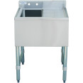 Commercial Bar sink 1 bowl Left 643x477x838mm - CEBAR1B24R