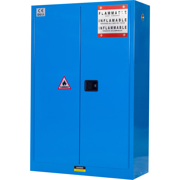 45 Gallon / 170 Litre Flammable Safety COSHH Cabinet 1090x460x1650mm | CaterEq CEBB45