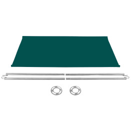 Green Canvas Barrier Panel Accessory 1430×700mm | CaterEq CEBBPCB01G
