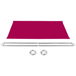 Red Canvas Barrier Panel Accessory 1430×700mm | CaterEq CEBBPCB01R
