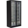 Back bar cooler Double Hinged Door 500 litres Black - CEBC500G Back bar cooler Double Hinged Door 500 litres Black - CEBC500G