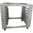 Combi/Convection Oven Base with GN Pan Rack Stainless Steel 7 Layers Mobile with Wheels Fits GN 1/1 Pans| CaterEq CEBCF95N Combi/Convection Oven Base with GN Pan Rack Stainless Steel 7 Layers Mobile with Wheels Fits GN 1/1 Pans| CaterEq CEBCF95N