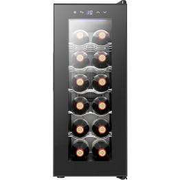 Commercial Wine Cooler Glass Door 12 Bottles 34L 265 x 515 x 645 mm | CaterEq CEBCW36A