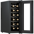 Commercial Wine Cooler Glass Door 12 Bottles 34L 265 x 515 x 645 mm | CaterEq CEBCW36A