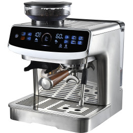 Commercial Semi-Automatic Coffee Machine with Grinder & Touchscreen | CaterEq CEBDCM602 Commercial Semi-Automatic Coffee Machine with Grinder & Touchscreen | CaterEq CEBDCM602