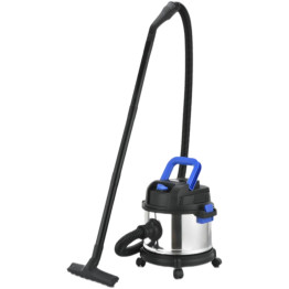 Multi-use Stainless Steel Dry Vacuum Cleaner with Blower Function 15L 800W | CaterEq CEBJC2411 Multi-use Stainless Steel Dry Vacuum Cleaner with Blower Function 15L 800W | CaterEq CEBJC2411