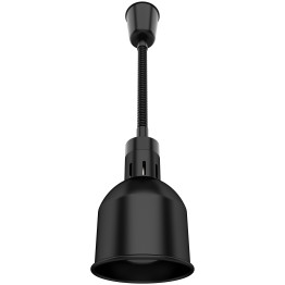 Single Head Hanging Warming Lamp Infrared Food Warmer Ø170×261mm Black Finish | CaterEq CEBL1209 Single Head Hanging Warming Lamp Infrared Food Warmer Ø170×261mm Black Finish | CaterEq CEBL1209