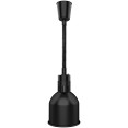 Single Head Hanging Warming Lamp Infrared Food Warmer Ø170×261mm Black Finish | CaterEq CEBL1209 Single Head Hanging Warming Lamp Infrared Food Warmer Ø170×261mm Black Finish | CaterEq CEBL1209