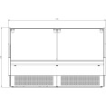 Commercial Curved Open Deli Serve Over Counter Straight Glass Front 1875x1135x1190mm | CaterEq CEBLUEL218 Commercial Curved Open Deli Serve Over Counter Straight Glass Front 1875x1135x1190mm | CaterEq CEBLUEL218