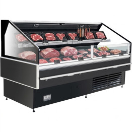 Serve Over Double-Layer Deli Counter Flat Glass Front 1875x1115x1200mm | CaterEq CEBLUEL402 Serve Over Double-Layer Deli Counter Flat Glass Front 1875x1115x1200mm | CaterEq CEBLUEL402