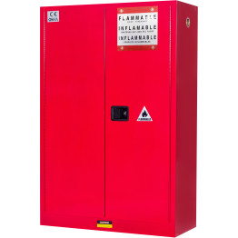 45 Gallon / 170 Litre Flammable Safety COSHH Cabinet 1090x460x1650mm | CaterEq CEBR45