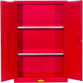 45 Gallon / 170 Litre Flammable Safety COSHH Cabinet 1090x460x1650mm | CaterEq CEBR45