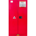 60 Gallon / 227 Litre Flammable Safety COSHH Cabinet 860x860x1650mm | CaterEq CEBR60