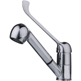 Lever-Handle Mixer Tap with Swivel Spout Chrome | CaterEq CEBXF202
