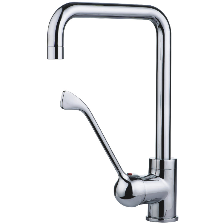 Commercial Single-Lever High Spout Mixer Tap Chrome | CaterEq CEBXF210