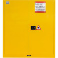 110 Gallon / 416 Litre Flammable Safety COSHH Cabinet 1500x860x1650mm | CaterEq CEBY110