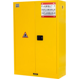 45 Gallon / 170 Litre Flammable Safety COSHH Cabinet 1090x460x1650mm | CaterEq CEBY45