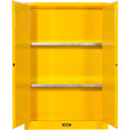 45 Gallon / 170 Litre Flammable Safety COSHH Cabinet 1090x460x1650mm | CaterEq CEBY45