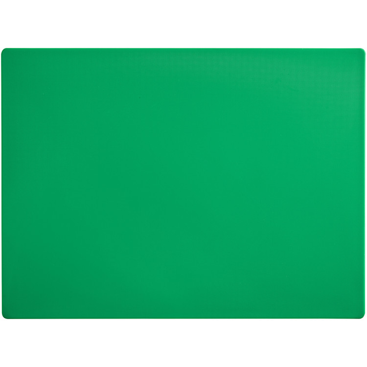Commercial Cutting Board in Green 400x300x13mm | CaterEq CEJJD4GREEN
