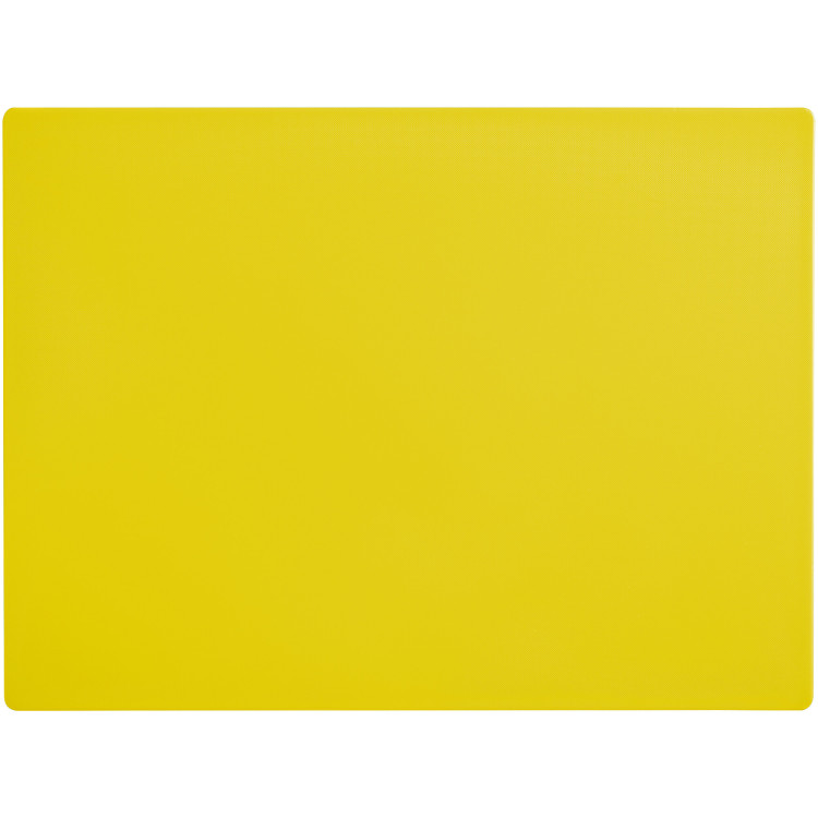 Commercial Cutting Board in Yellow 325x265x13mm | CaterEq CEJJD3YELLOW