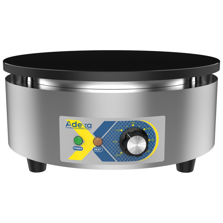 Commercial Electric Crepe Maker 400mm 3kW | CaterEq CECCM1 Commercial Electric Crepe Maker 400mm 3kW | CaterEq CECCM1
