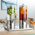 Commercial Juice Dispenser 8+8 litres - CECFJDI2