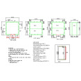 B GRADE Cold Room / Freezer Room Panels 2100x2100x2200mm | CaterEq CFRPANEL212122 B GRADE 