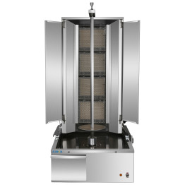 Commercial Gas Doner Kebab Machine 4 Burner 100kg 10.32kW Natural Gas | CaterEq CECGAR950Q
