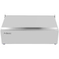 Commercial Condiment Holder with lid including 3xGN1/6-150mm containers Stainless steel - CECHD03ADFL