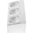 Commercial Condiment Holder including 3xGN1/6-100mm pans & fliptop lids - CECHD03APCFL