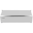 Commercial Condiment Holder with lid including 4xGN1/4-100mm containers Stainless steel - CECHE04AFL